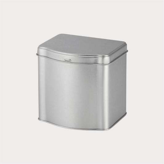 Dose "Glory" von Cha Cult, 125 g silber matt Caddy mit Scharnierdeckel