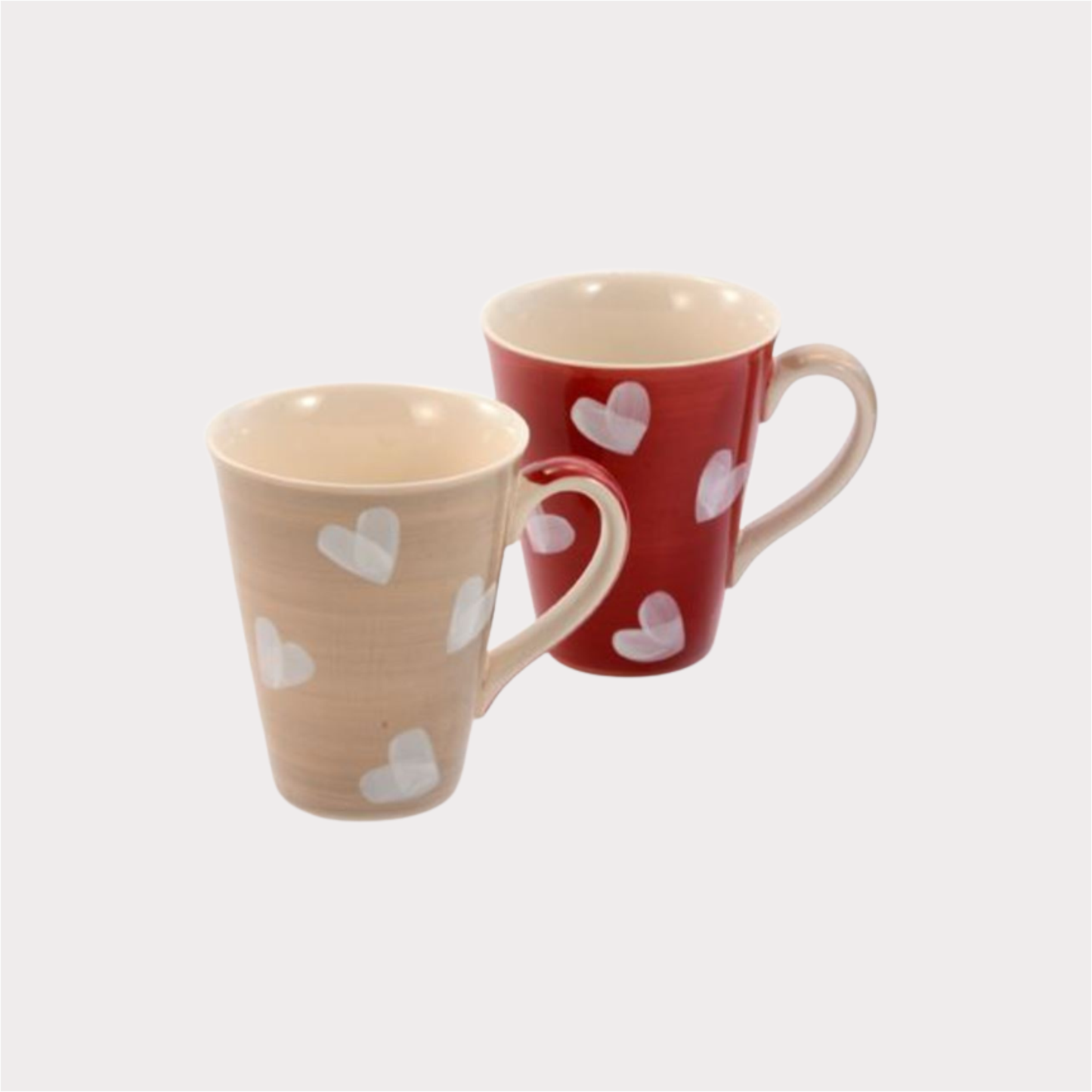 Becher "Corazon" Keramik, 2-fach sortiert 0,3 l Cha Cult