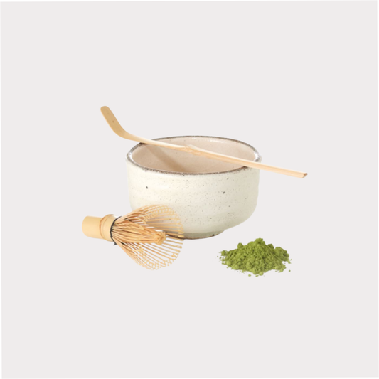 Matcha Set "Michiko" von Cha Cult, Keramik, 3-teilig Schale: 0,15 l