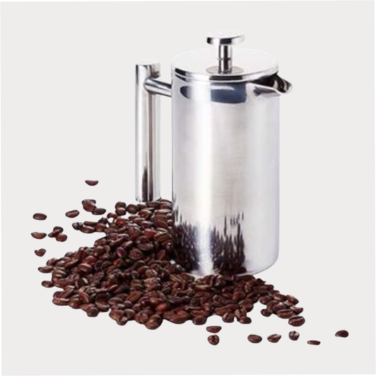 Tee-/Kaffeezubereiter "Marlon" Edelstahl, doppelwandig 2 Tassen, 0,35 l