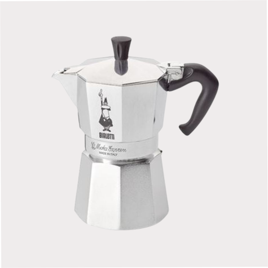 Espressokocher Moka Express 6 Tassen, Aluminium Nicht induktionsfähig