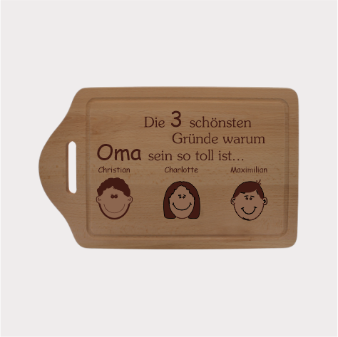 Individuelles Schneidbrett Die Schönsten Gründe Warum ... sein so toll ist