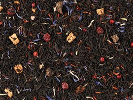 Schwarzteemischung Pfirsich-Johannisbeere aromatisiert