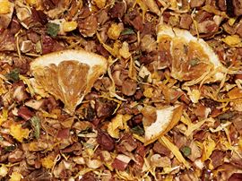 Früchteteemischung Apfelsinentraum [Apfelsinen-Note] / aromatisiert 50 Pyramidenbeutel im Sachet à 4 g