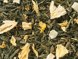 Grünteemischung Sencha Ananas/Mango [Ananas-Mango-Note] aromatisiert