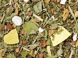 Kräuterteemischung Prickelnde Minz-Limette [Minz-Limetten Note] aromatisiert