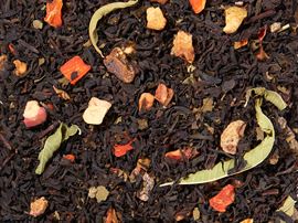 Schwarzteemischung Birne/Apfel/Dattel [Birnen-Apfel-Dattel-Note] aromatisiert