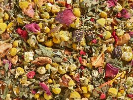 Kräuterteemischung Mittsommer [Holunderblüten-Beeren-Note] aromatisiert
