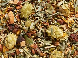 Kräuterteemischung Sonnenleuchten [Honig-Vanille-Note] aromatisiert