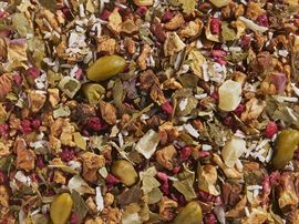 Früchteteemischung Himbeere/Granatapfel/Schokolade [Himbeer- Granatapfel-Schokoladen-Note] aromatisiert