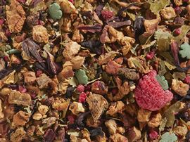 Früchteteemischung Himbeer Sorbet & Glücksgefühle [Himbeer- Vanille-Note] aromatisiert