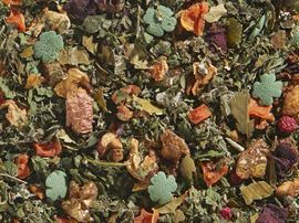 Kräuterteemischung Himbeere/Honig/Vanille [Himbeer-Honig-Vanille- Note] aromatisiert