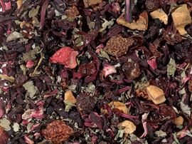 Früchteteemischung Alte Liebe Erdbeer-Himbeer-Note / aromatisiert 50 Pyramidenbeutel im Sachet à 4 g