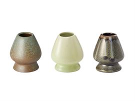 Whisk Holder / Matcha-Besenhalter "Ayato" Porzellan mit Reactive Glaze