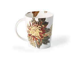Becher "Cupti Kiku" Fine Bone China mit Goldauflage 0,5 l H 11 cm, Ø 9 cm