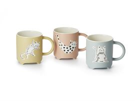 Becher "Soni" New Bone China, matt, 3-fach sortiert 0,3 l H 9,7 cm, Ø 8 cm