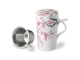 "Sakura" / Tea-for-one Set "Sakura" Fine Bone China, 4-teilig