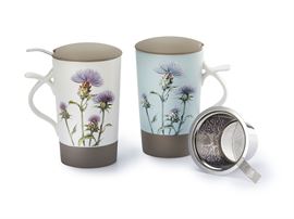 "Cardo" / teamug „Cardo" New Bone China-Kräuterteetasse,