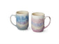 Becher "Elsa" Steinzeug mit Reactive Glaze ,2-fach sortiert 0,5 l H 12 cm, Ø 8,5 cm