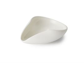 Präsentierschale "Cha He" Porzellan L 10 cm, B 7,5 cm