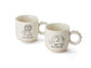 Becher "Gwendolin" New Bone China, matt, 2-fach sortiert 0,35 l