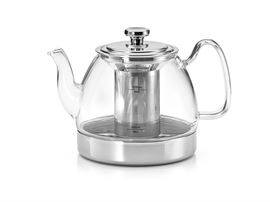 Teekanne "Britt" Glas, induktionsgeeignet 1,2 l H 15 cm, Ø 5,5 cm