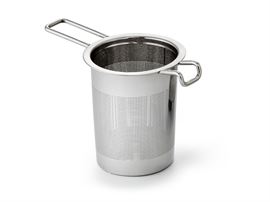Filter "Niko" 18/8 Edelstahl, mit 2 Henkeln H 7 cm, Ø 5,5 cm