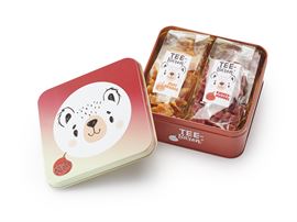 Tee-Bären® Geschenkbox "Winter" 4 x 125 Gramm Tee-Bären in der Metalldose