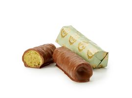 Waffelröllchen "Pistazie", 1,5 kg ca. 30 Gramm per Stück
