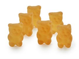Tee-Bären® Mango-Tropical, vegan, 1 kg mit Mango-Maracujageschmack