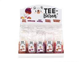 Tee-Bären® Display „Winter“ 5-fach sortiert, 25 x 125 Gramm
