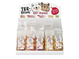 Tee-Bären® Display „Best Friends" 5-fach sortiert, 25 x 125 Gramm