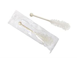 Espressosticks, weiß Karton à 100 St, einzeln verpackt, Länge ca. 9 cm, ca. 5 g Zucker