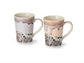 Becher "Feline" Steinzeug mit Reactive Glaze, 2-fach sortiert 0,3 l