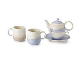 "Kaleo" / Tea-for-one Set "Kaleo" Steinzeug, 4-teilig