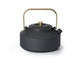 Kanne "Ning" Gusseisen, schwarz, mit goldenem Henkel China - 0,8 l H 10 cm, Ø 8,2 cm