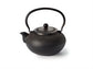 Kanne "Shanghai" Gusseisen, schwarz mit Edelstahlsieb, 1,5 l, China H 20 cm, Ø 9 cm