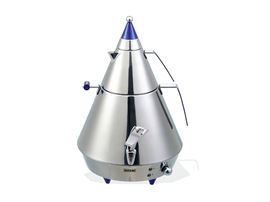 Samowar "Pyramid" 4 l, Edelstahl 18/10 blaue Spitze 31 x 36 x 469 cm