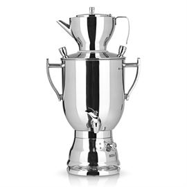 Samowar "3008/C" 8 l, Edelstahl 18/10 UVP 399,90 € 34 x 36 x 59 cm