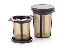 "Teeli® filter" / Dauerfilter mit Deckel schwarz