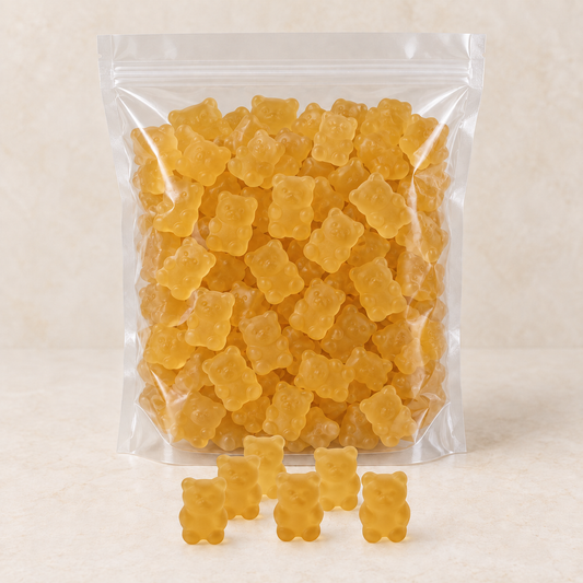 Tee-Bären Mango-Tropical, 1 kg – TEEMANDO Atelierbild
