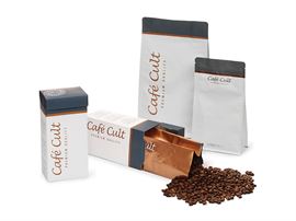 Kaffee Joghurt-Limette / Röstkaffee in 1 kg Tüte, ganze Bohne aromatisiert