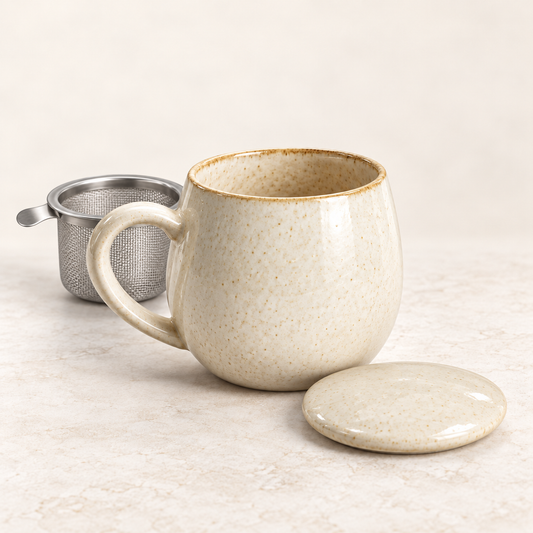 TEEMANDO Atelier-Hauptbild – Saara creme Reactive Glaze
