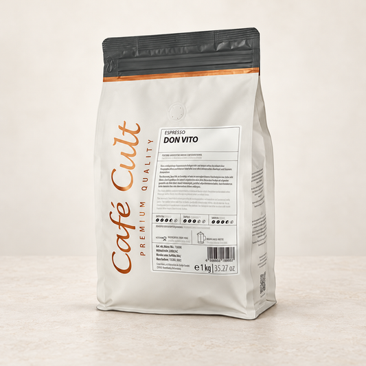 Espresso "Don Vito" in 1 kg Tüte, ganze Bohne Kaffee – TEEMANDO Atelier