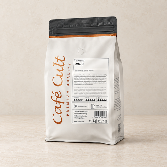 Espresso No. 3 in 1 kg Tüte, ganze Bohne Kaffee – TEEMANDO Atelier