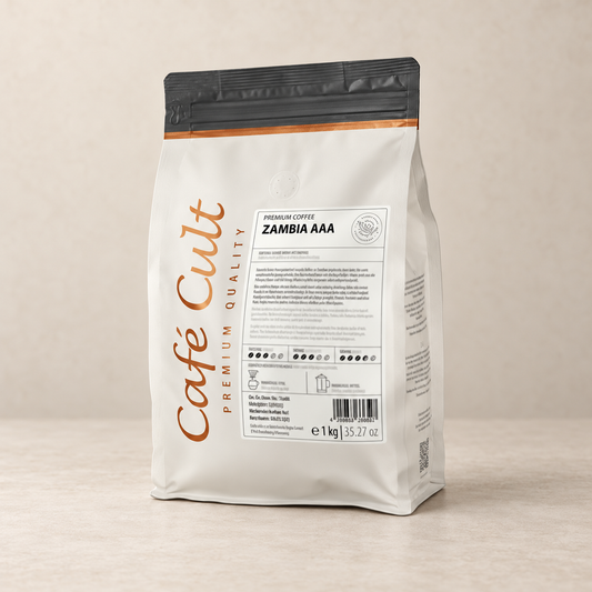 Kaffee Zambia AAA in 1 kg Tüte, ganze Bohne – TEEMANDO Atelier