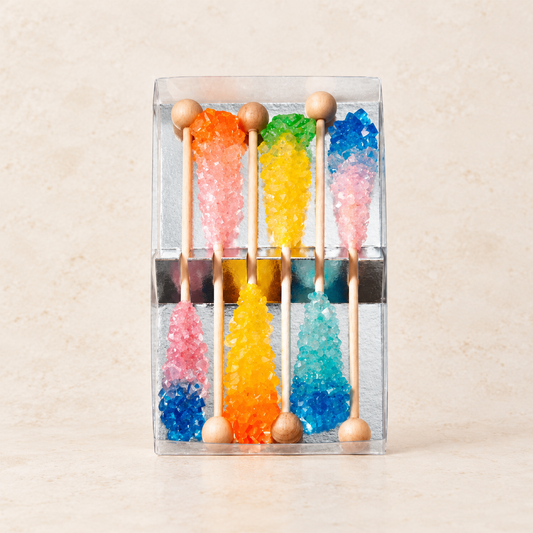 Kandissticks "Duo", 2-farbig 6 Stück per Packung, ca. 11 cm – TEEMANDO Atelier