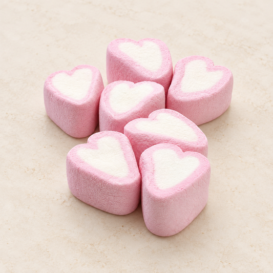 Marshmallows Herzen lose 1 kg – TEEMANDO Atelier