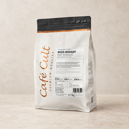 Nuss-Nougat-Creme- Kaffee im 1 kg Beutel aromatisiert – TEEMANDO Atelier