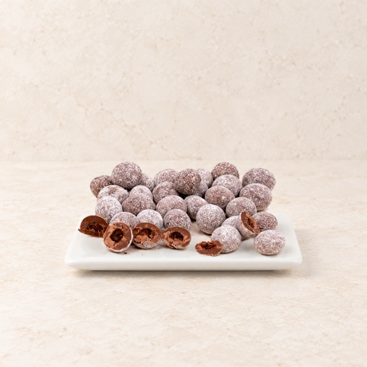 Schneekaffeebohnen mit Milchschokolade, 1kg, lose – TEEMANDO Atelier